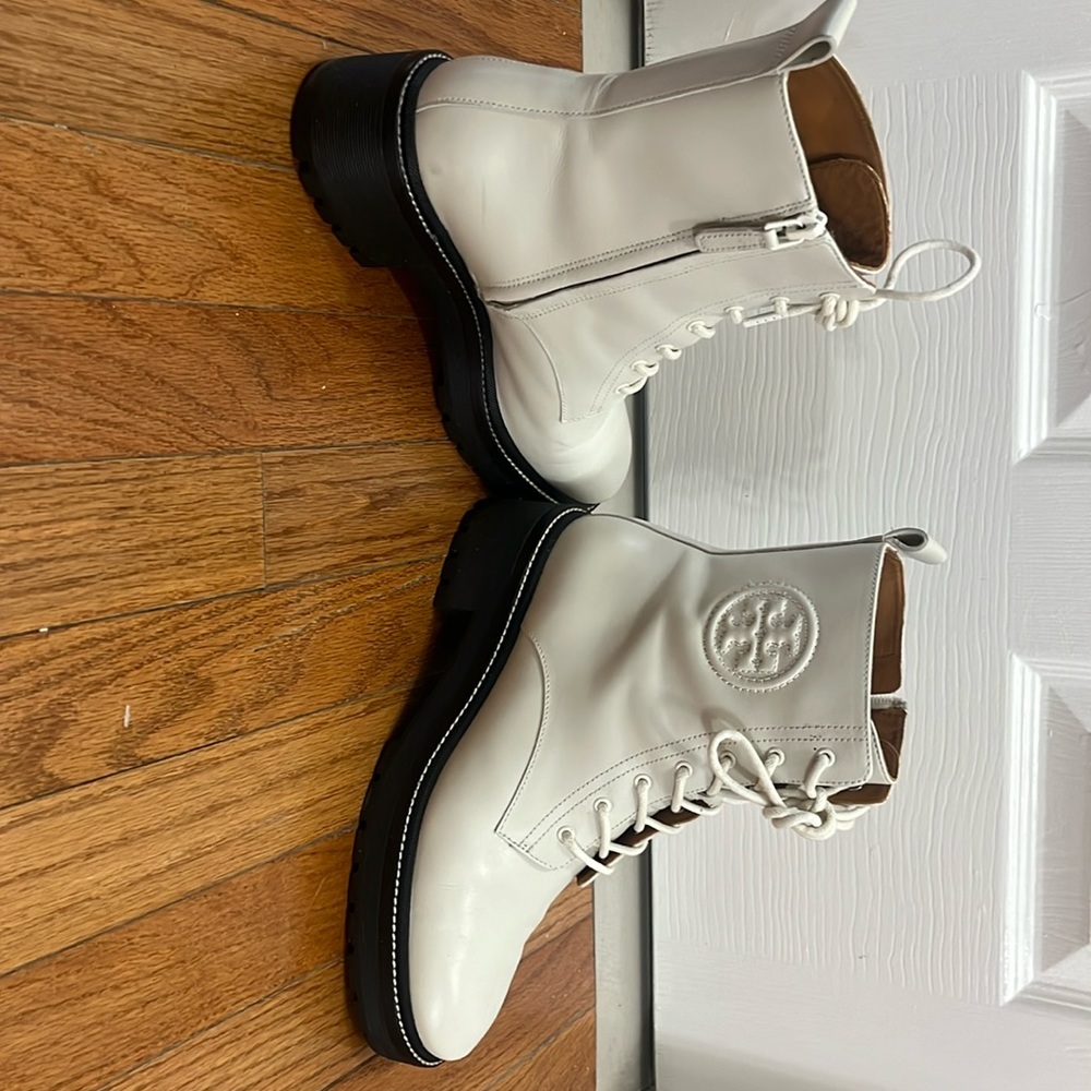 Tory Burch Combat style boots
